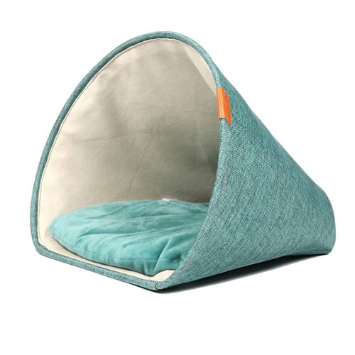Meilleurs prix pour Cuddly cave bleu 43x43x35cm DUVO 673/445198 Bleu