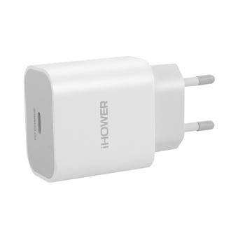 Avizar Chargeur Secteur USB-C Power Delivery 20W Charge Rapide et