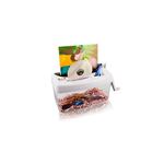 Déchiqueteuse Manuelle Portable Pour Papier A4 - Design Transparent, Antidérapante, Bureau Maison - 5