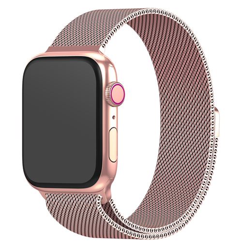 Non Communiqué Rose Bracelet Pour Watch 38/40/41Mm Maille Milanaise Devia