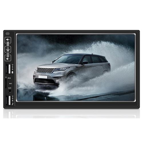 Autoradio Écran 7 Pouces HD Bluetooth FM Avec Télécommande Et Caméra 8LEDs YONIS