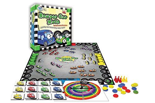 Educational Game For Kids - Bumper Cars Math Game - Learning Multiplication Division Activity For Children