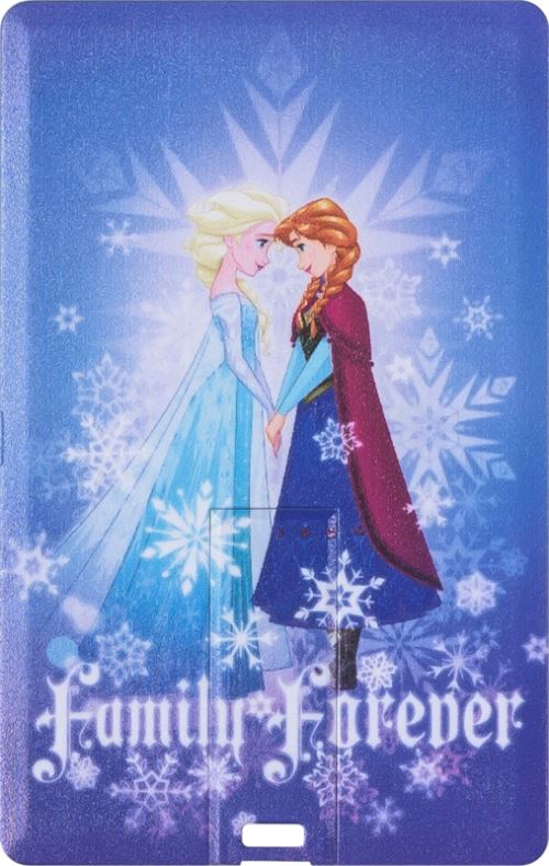 Clé USB plate 8 Go - collection Reine des Neiges - Family Forever