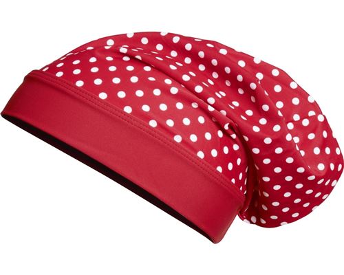 Playshoes bonnet de bain Bonnet de bain résistant aux UV pointillé rouge 53 cm