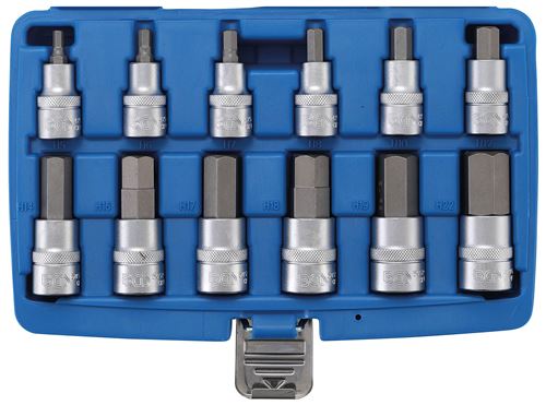 Automaster Embouts Hexagonaux Bgs Technic De 5 A 22 Mm Coffret De 12 Embouts - Bgs Technic