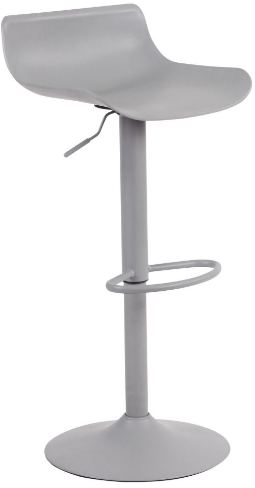 CLP Tabouret de bar Aveiro en plastique , Gris