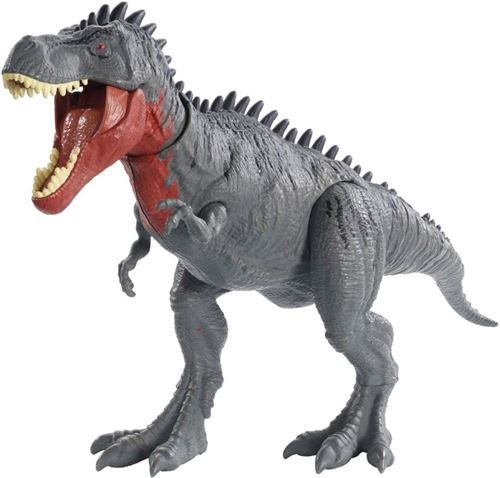 Jurassic World dinosaure Tarbosaurusgris/rouge 40 cm