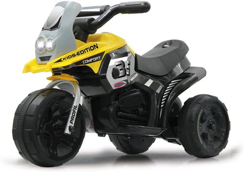 Ride-on E-Trike Racer jaune 6V