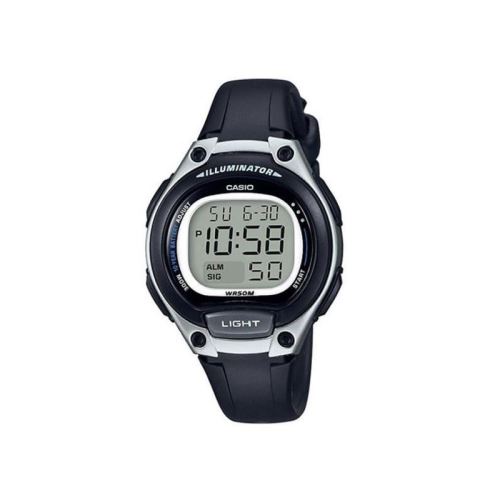 CASIO Montre Plastique Noir pour Femmes-LW-203-1AVEF