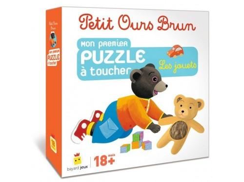 Petit Ours Brun - Mon Premier Puzzle À Toucher : Les Jouets