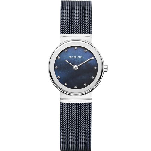 Bering Montre Femme, Mixte 10126-307 Bleu, nacre