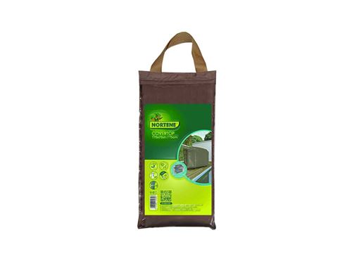 Housse de protection barbecue grand modèle COVERTOP - Taupe - 170 x 70 x 115 cm