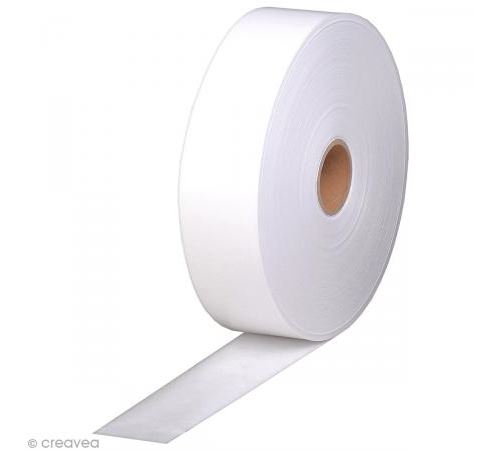 Rouleau de kraft gommé Blanc - 4 cm x 200 mètres