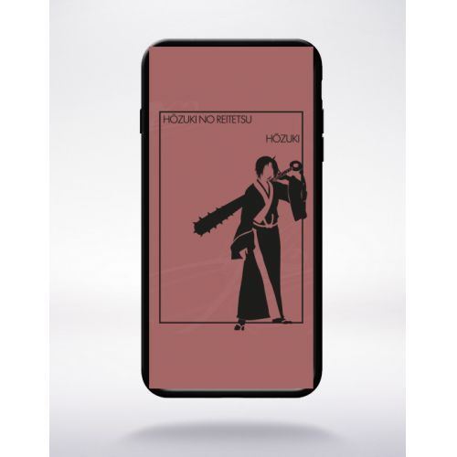 Coque hozuki compatible apple iphone 7 plus bord noir silicone