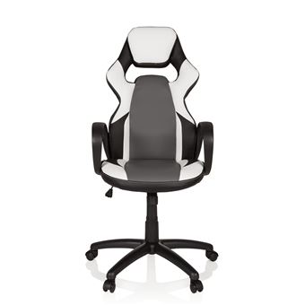 hjh de gaming OFFICE RANGER cuir blanc Chaise chaise bureau simili noir NwOP8knX0
