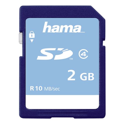 Hama High Speed - Carte mémoire flash - 2 Go - SD