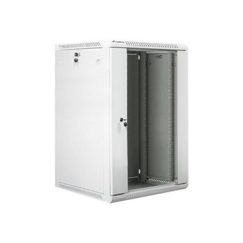 Lanberg Rack armoire montable sur mur gris, RAL 7035 18U 19