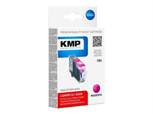 KMP C84 - magenta - cartouche d'encre (alternative for: Canon CLI-526M)