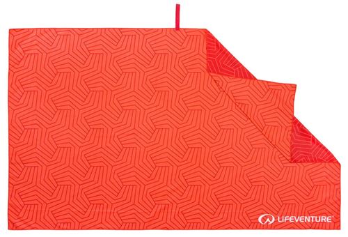 Lifeventure serviette corail à séchage rapide 150 cm orange