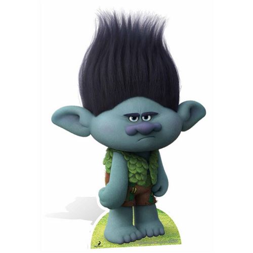 Star cutouts Figurine Géante Carton Trolls Branche, Multicolore, Taille Unique