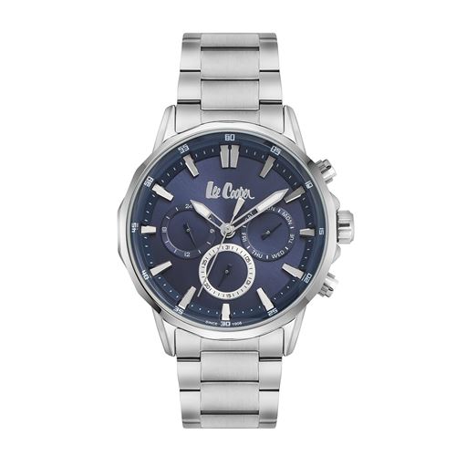 LEE COOPER Montre multifonctions bracelet métal GORD Argent