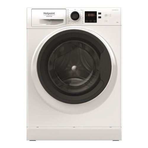 Hotpoint Ariston Natis NS1043CWKEU N - Machine à laver - largeur : 59.5 cm - profondeur : 60.5 cm - hauteur : 85 cm - chargement frontal - 71 litres - 10 kg - 1351 tours/min - blanc