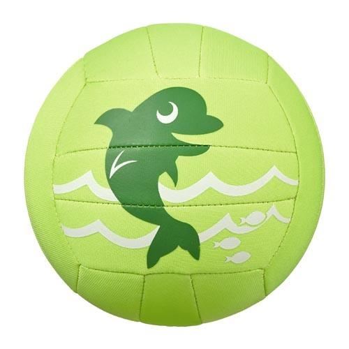 Beco ballon de plage en néoprène animaux marins Ø 15 cm vert