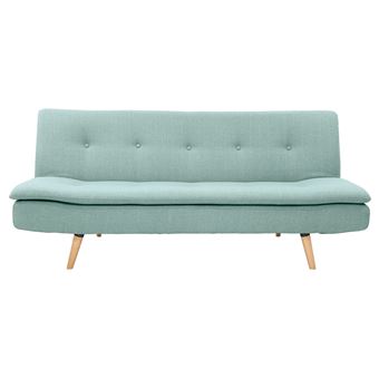 Canapé convertible scandinave 3 places vert lagon SENSO ...