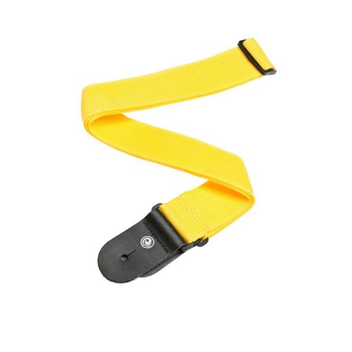 Planet Waves PWS110 - Sangle de guitare en polypropylène, coloris jaune