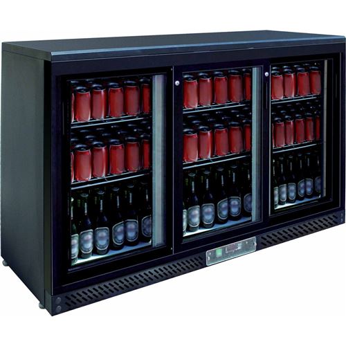 Arrière-bar 3 portes coulissantes 330 Litres