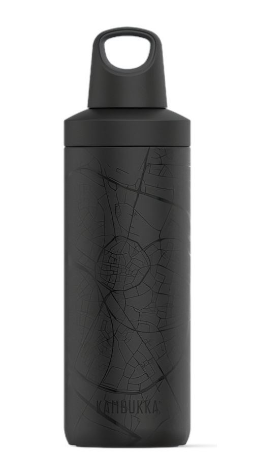 Kambukka fiole thermos Reno InsulatedHasselt 500 ml acier inoxydable noir