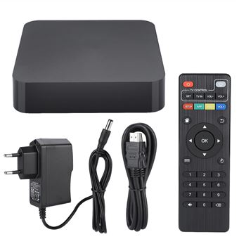 8€99 sur Lecteur multimedia Smart TV Box Décodeur WIFI HDMI + 8G