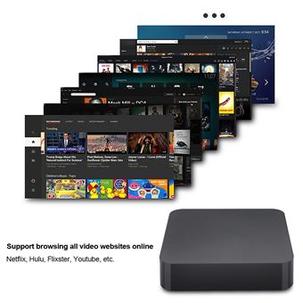 8€99 sur Lecteur multimedia Smart TV Box Décodeur WIFI HDMI + 8G -  Passerelle multimédia - Achat & prix