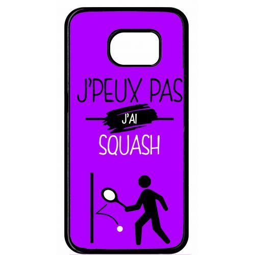 Coque samsung s6 edge j peux pas j ai squash 8