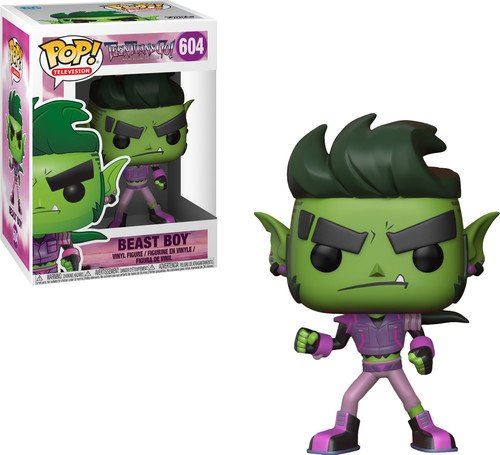 FunKo - Teen Titans Go - Tnbts - Beast Boy Figurine, 28676, Multicolore, 10 Centimeters