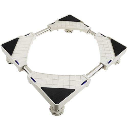 Support de levage anti-vibration pour laveuse, sécheuse, réfrigérateur et climatisation 150 Kg 51-68 cm 45-63 cm