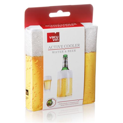 Refroidisseur pour bouteille de bi&egrave;re 10,5cm VacuVin