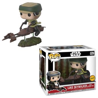 FUNKO - Funko Figurine Princesse Leia Skywalker avec Moto Speeder -