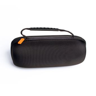 Housse De Protection Silicone Pour Enceinte JBL Clip 4 - Kwmobile - Anti-Chocs Et Rayures - Accès Aux Boutons - Orange
