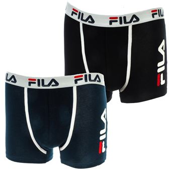 Sous vêtement boxer Fila Fu5040 nr/nv x2 boxer Assorties taille : S réf : 17905 - 1
