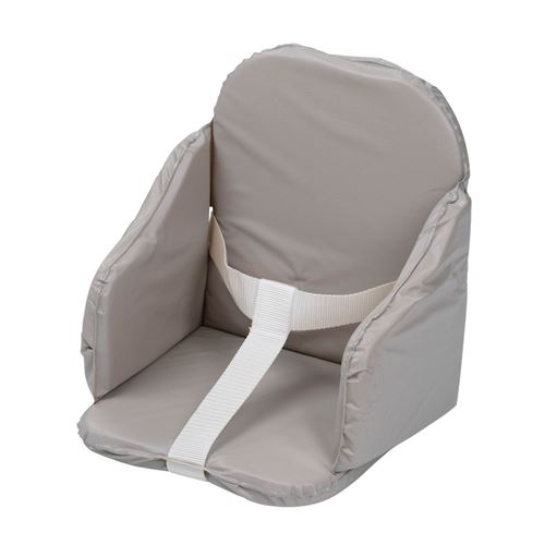 Tin&eacute;o - Coussin de chaise b&eacute;b&eacute; &agrave; sangles gris