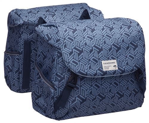 NEW LOOXS sacoche double Mondi Joy Double38 litres bleu