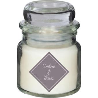 Lot de 3 Bougies Parfumées Trio 80g Boisé