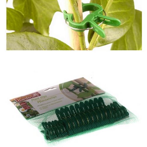 20 Clips pour plantes tuteur clip plante collier lien - guizmax