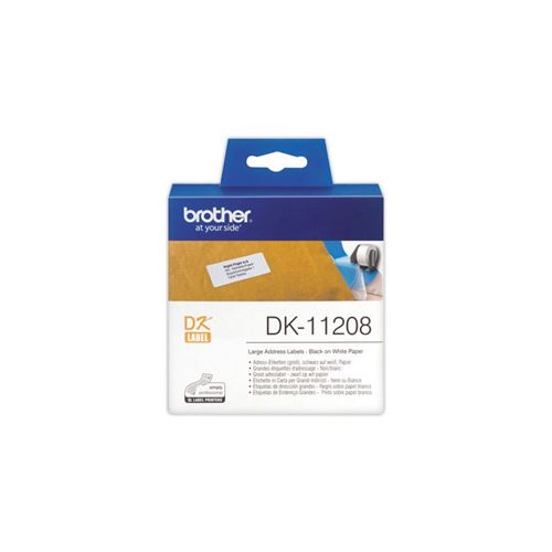 Brother DK-11208 - adresetiketten