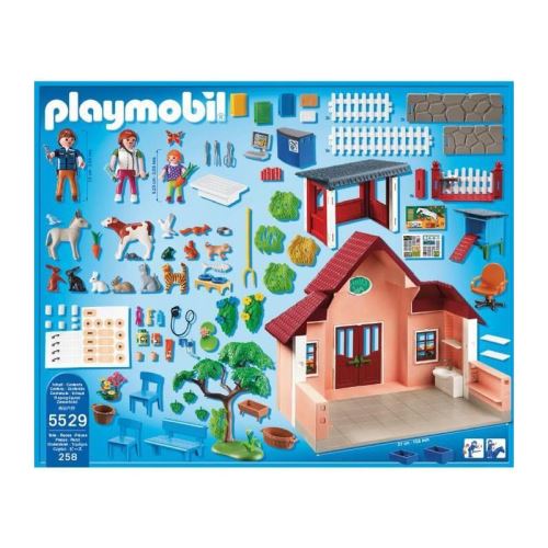 PLAYMOBIL 5529 Clinique Vétérinaire et Animaux - Playmobil - Achat & prix