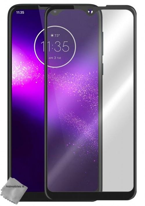 Film de protection verre trempe incurve integral pour Motorola One Macro - NOIR