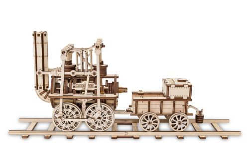 Steam tank de Wood Trick, maquette en bois sans colle