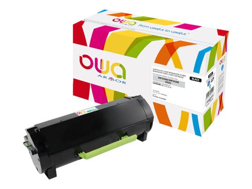 Armor 50F2U00/50F2U0E Toner laser Remanufacturée compatible avec Imprimante Lexmark MS Noir