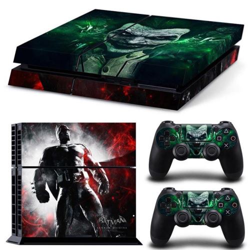 Autocollant Stickers Skin de Protection pour Console et Manette Sony Playstation PS4 - Batman #19